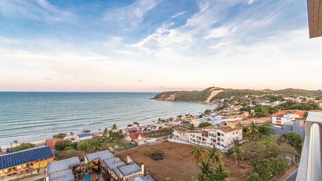 Increíble apartamento con vistas al mar en la playa de Ponta Negra por Carpediem