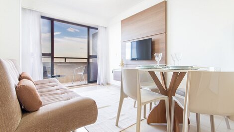 Increíble apartamento con vistas al mar en la playa de Ponta Negra por Carpediem