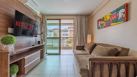 Apartment on the Mediterranee in Porto das Dunas by Carpediem