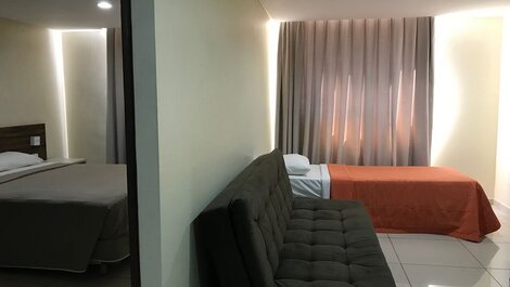 Costanera de Tambaú, dormitorio y sala de estar