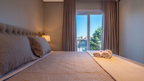 San Telmo 404 - Apartamento nuevo en el corazón de Gramado, con cochera