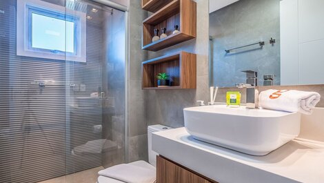 San Telmo 404 - Apartamento nuevo en el corazón de Gramado, con cochera