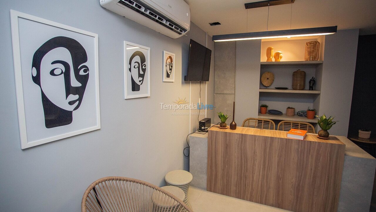Apartamento para aluguel de temporada em João Pessoa (Pb Praia de Cabo Branco)