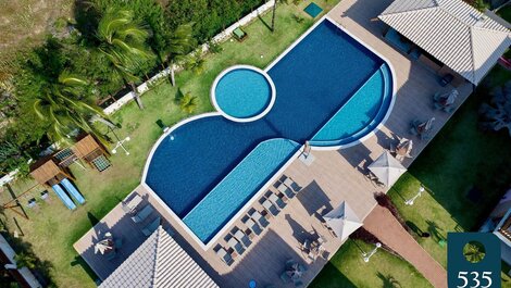 LUJO Hermoso Pueblo en Condominio en Praia de Itacimirim 4 suites