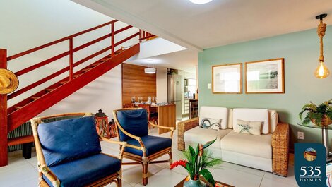 LUJO Hermoso Pueblo en Condominio en Praia de Itacimirim 4 suites