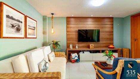LUJO Hermoso Pueblo en Condominio en Praia de Itacimirim 4 suites