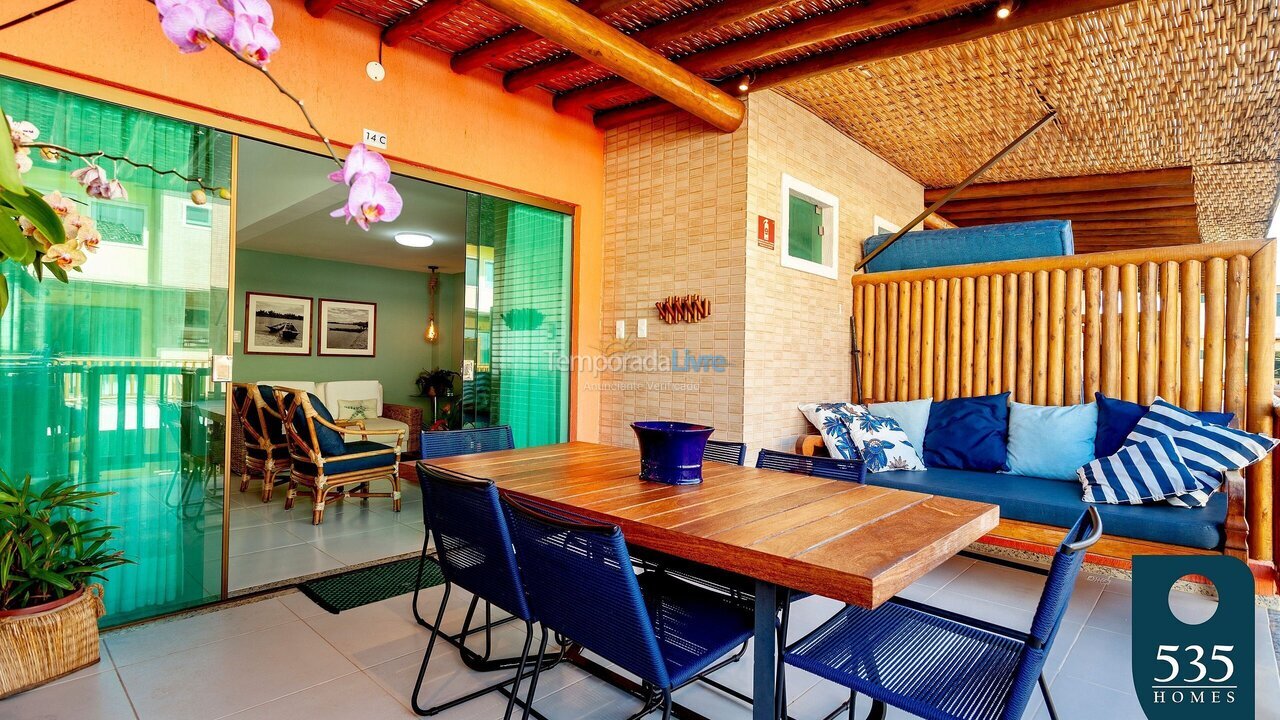 Apartamento para alquiler de vacaciones em Camaçari (Praia de Itacimirim)
