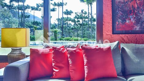 Casa na Montanha com vista para Araucárias