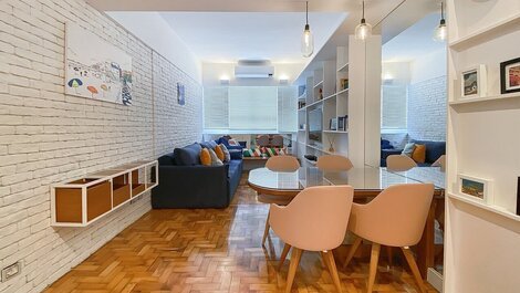 Acogedor apartamento de 2 habitaciones en Ipanema