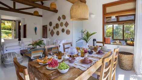 Casa de estilo rústico-chic para vacaciones en Trancoso - Bahia