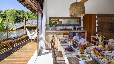 Casa de estilo rústico-chic para vacaciones en Trancoso - Bahia