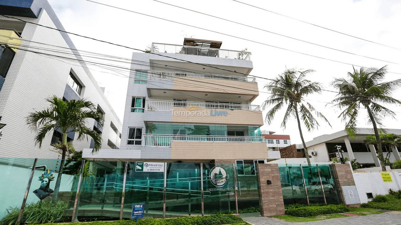 Apartamento para alquiler de vacaciones em João Pessoa (Pb Praia de Cabo Branco)