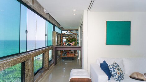 Luxury Brazil #RJ48 Apartment Front Sea Barra da Tijuca Rent...