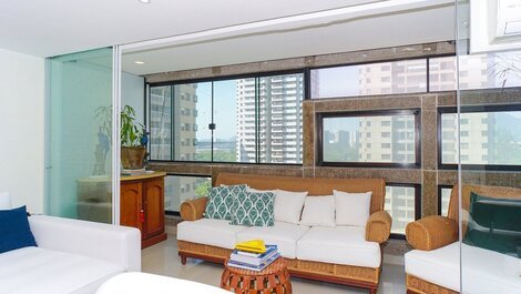 Luxury Brazil #RJ48 Apartment Front Sea Barra da Tijuca Rent...