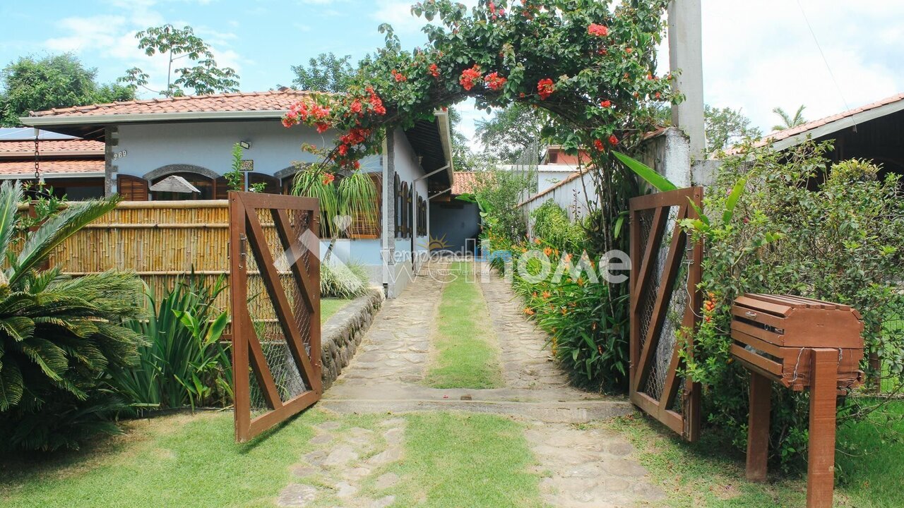 Casa para alquiler de vacaciones em Ubatuba (Itamambuca)