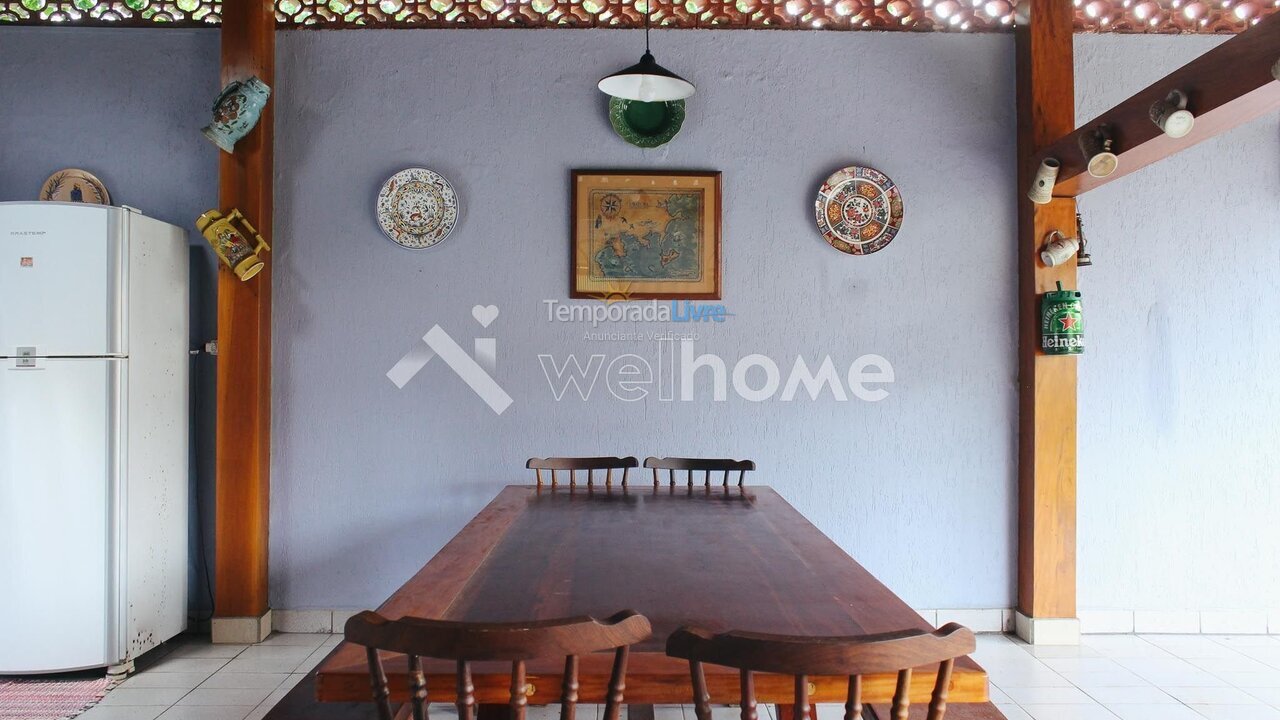 Casa para alquiler de vacaciones em Ubatuba (Itamambuca)