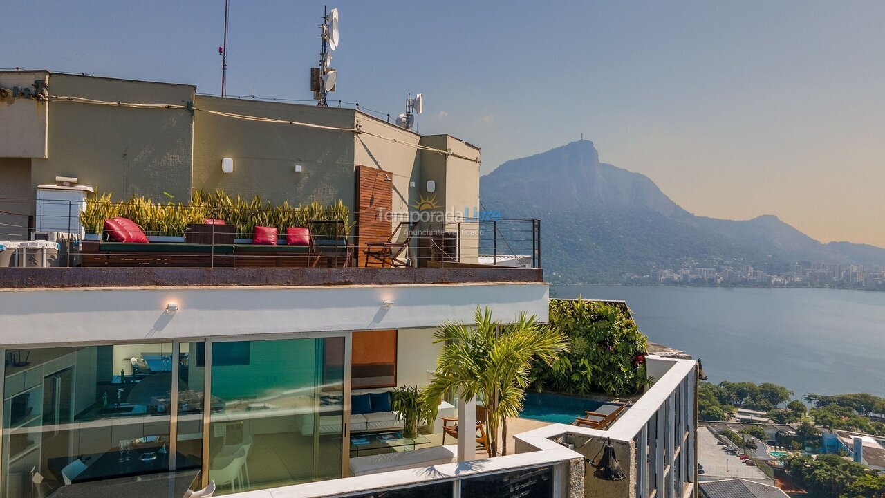 Cobertura com 3 quartos e com a melhor vista do Rio de Janeiro para...