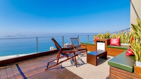 Penthouse with 3 bedrooms and the best view of Rio de Janeiro