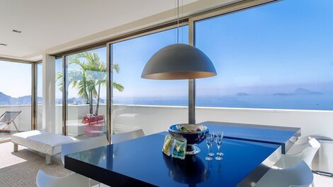 Penthouse con 3 habitaciones y la mejor vista de Río de Janeiro