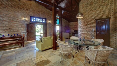 Casa espaçosa no melhor de Porto das Dunas por Carpediem