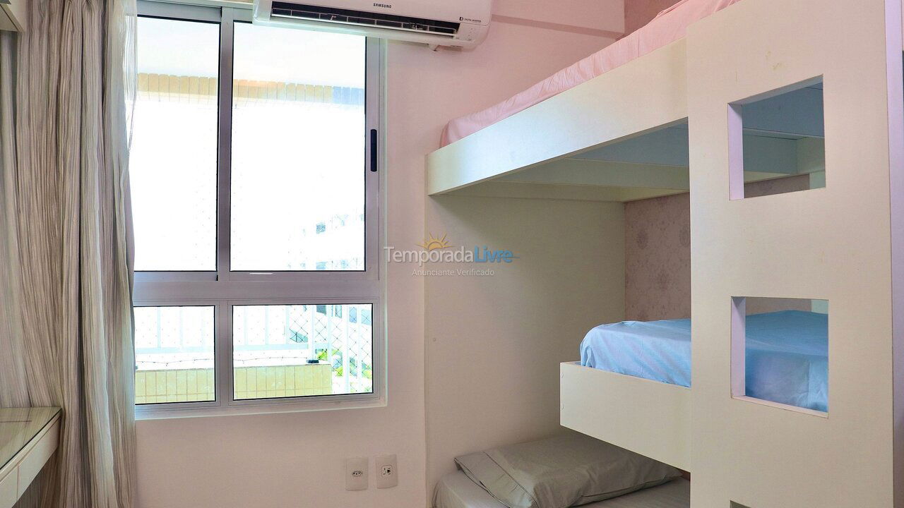 Apartamento para aluguel de temporada em João Pessoa (Pb Praia de Cabo Branco)