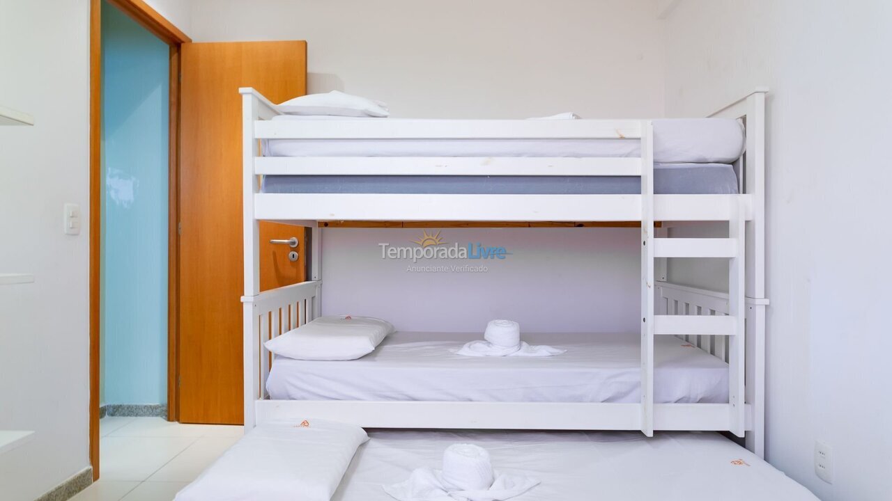 Apartamento para aluguel de temporada em Ipojuca (Praia de Muro Alto)