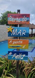FLAT 101 - Beira Mar da Praia de Maria Farinha. Bloco Residence -...