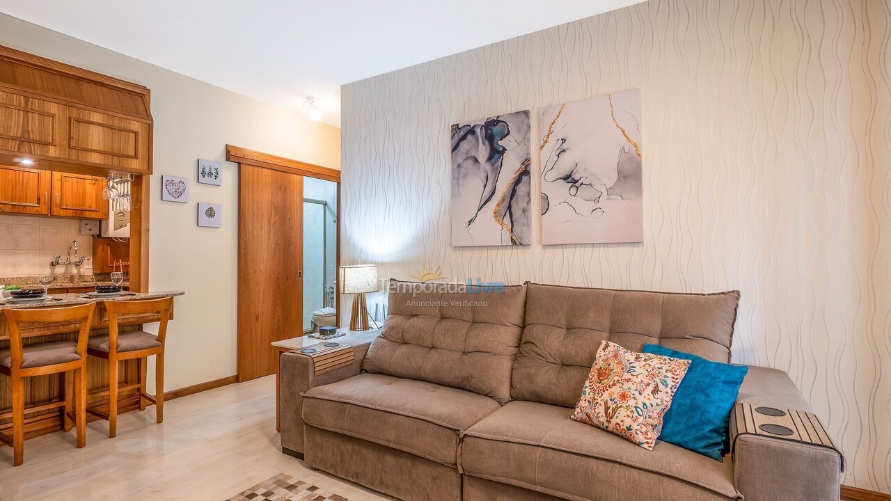 Apartamento para aluguel de temporada em Gramado (Centro)