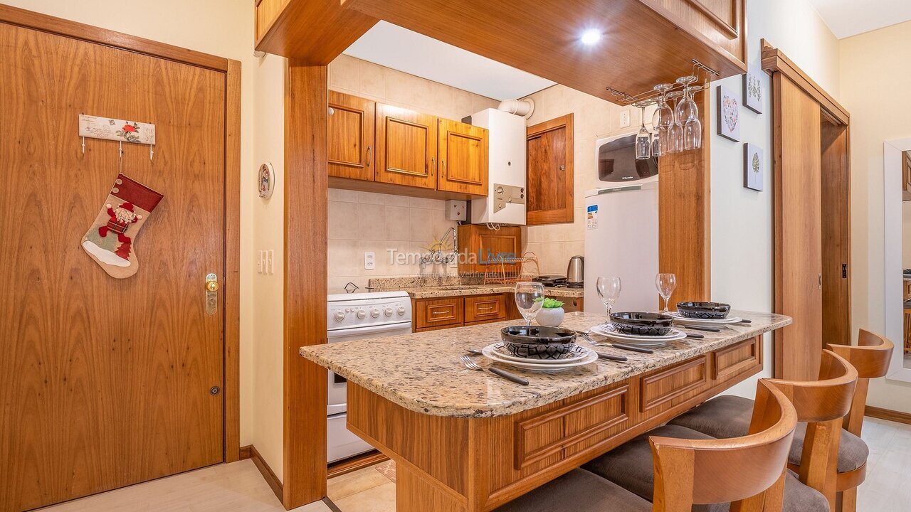 Apartamento para aluguel de temporada em Gramado (Centro)
