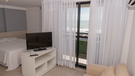 Flat equipado no antigo intercity vista mar por Carpediem