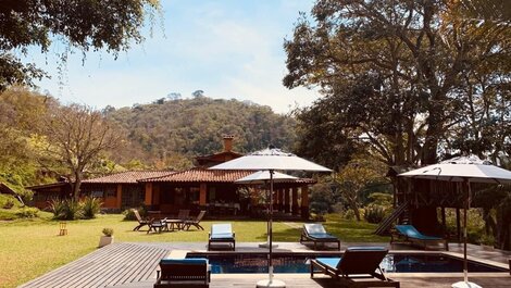 Con siete suites y vistas a las montañas