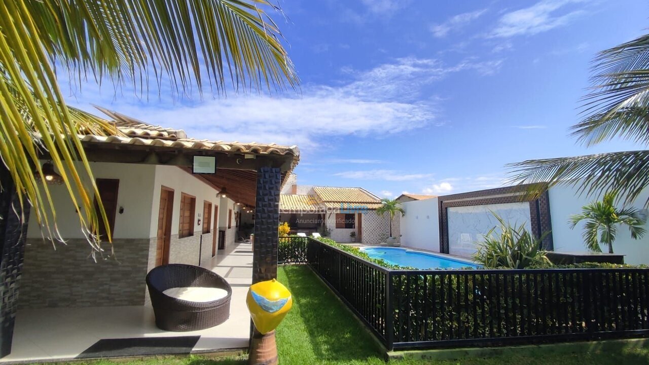 House for vacation rental in Estância (Praia do Abaís)