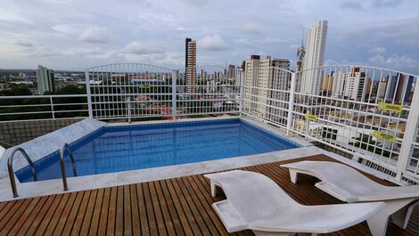 Studio Manaíra #805 - Flat na Praia por Carpediem