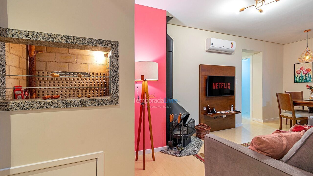 Apartamento para alquiler de vacaciones em Canela (Centro)