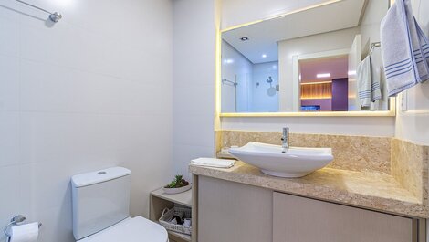 Apartamento Canela Blue 2 minutos da Catedral