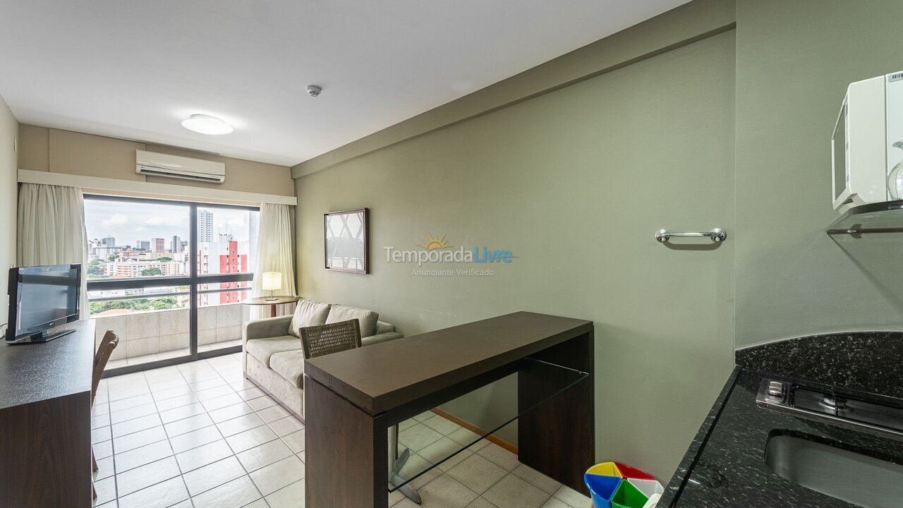 Apartamento para alquiler de vacaciones em Recife (Ilha do Leite)