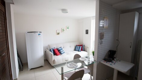Carpediem - Apartamento prático na Beira Mar de Cabo Branco