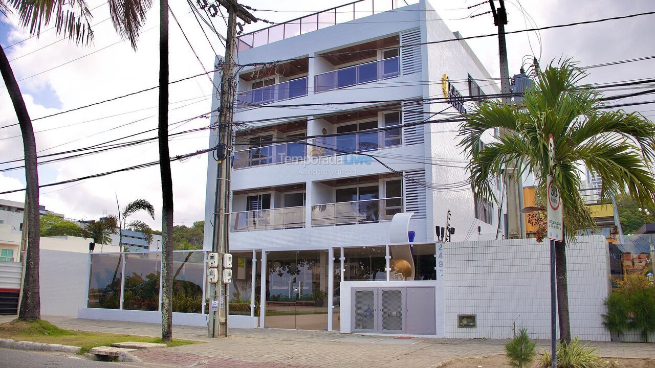 Apartamento para alquiler de vacaciones em João Pessoa (Pb Praia de Cabo Branco)