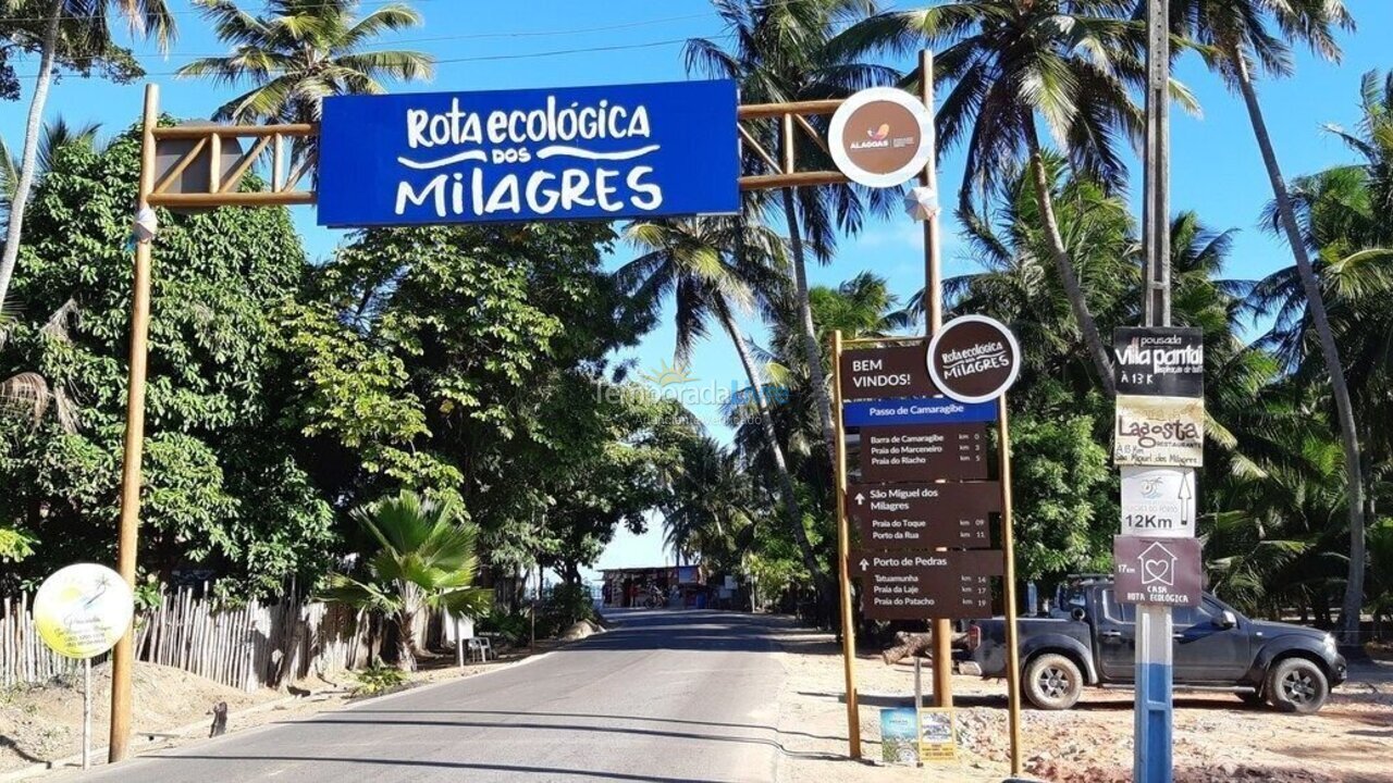 Casa para alquiler de vacaciones em Porto de Pedras (Alagoas)