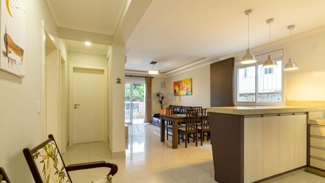 173 - Excelente Apartamento a 100m de la playa - Praia de Quatro Ilhas, Cond....