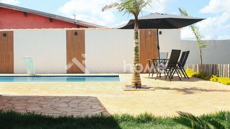 House with Pool in Itapetininga – Recanto de Pássaros