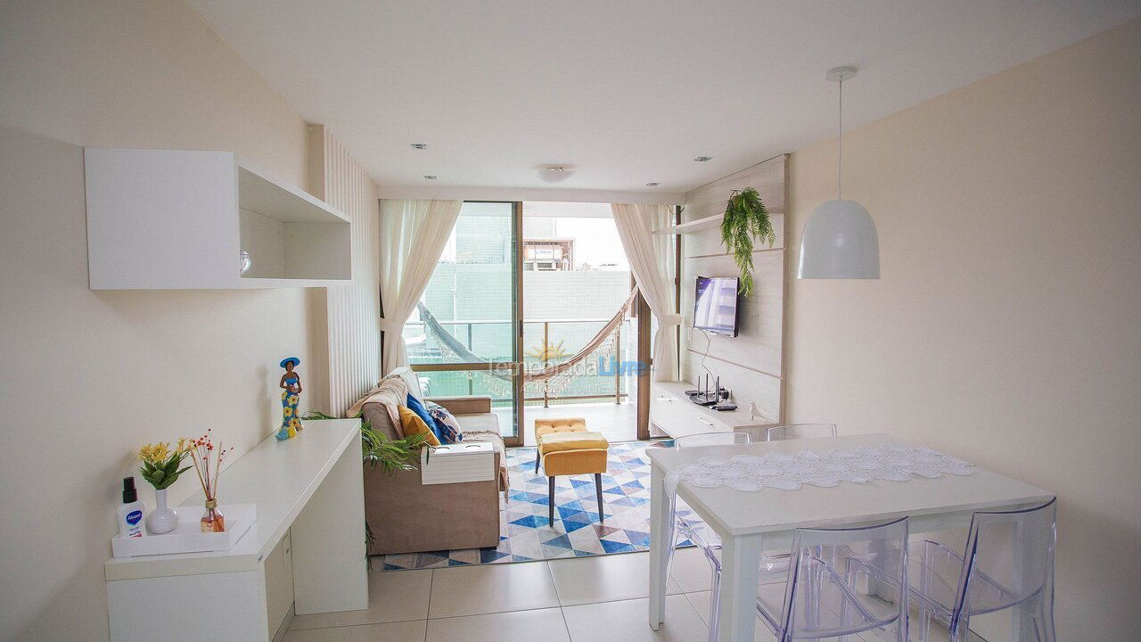 Apartamento para aluguel de temporada em João Pessoa (Pb Praia de Cabo Branco)