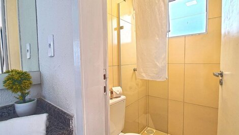 Apartamento prático em Porto das Dunas por Carpediem