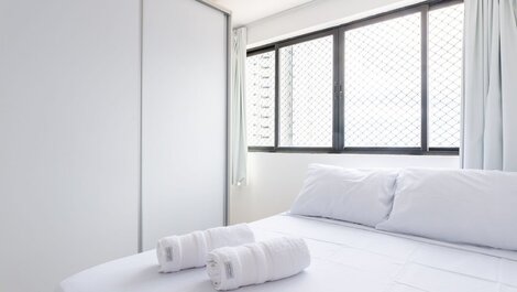 GLD1501 Gold Land Flat na Praia de Boa Viagem