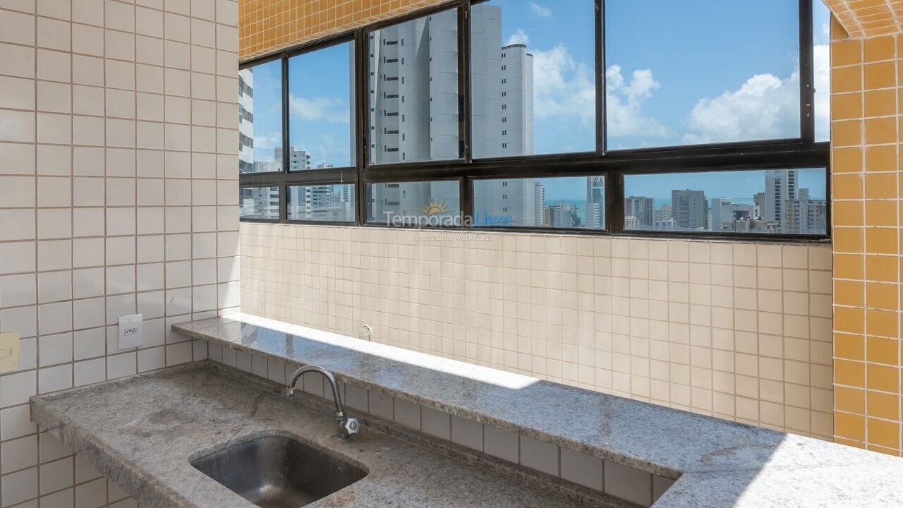 Apartamento para aluguel de temporada em Recife (Boa Viagem)