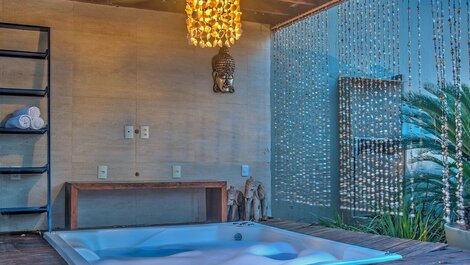 Casa Oásis com Sauna, Hidro e Piscina by Carpediem