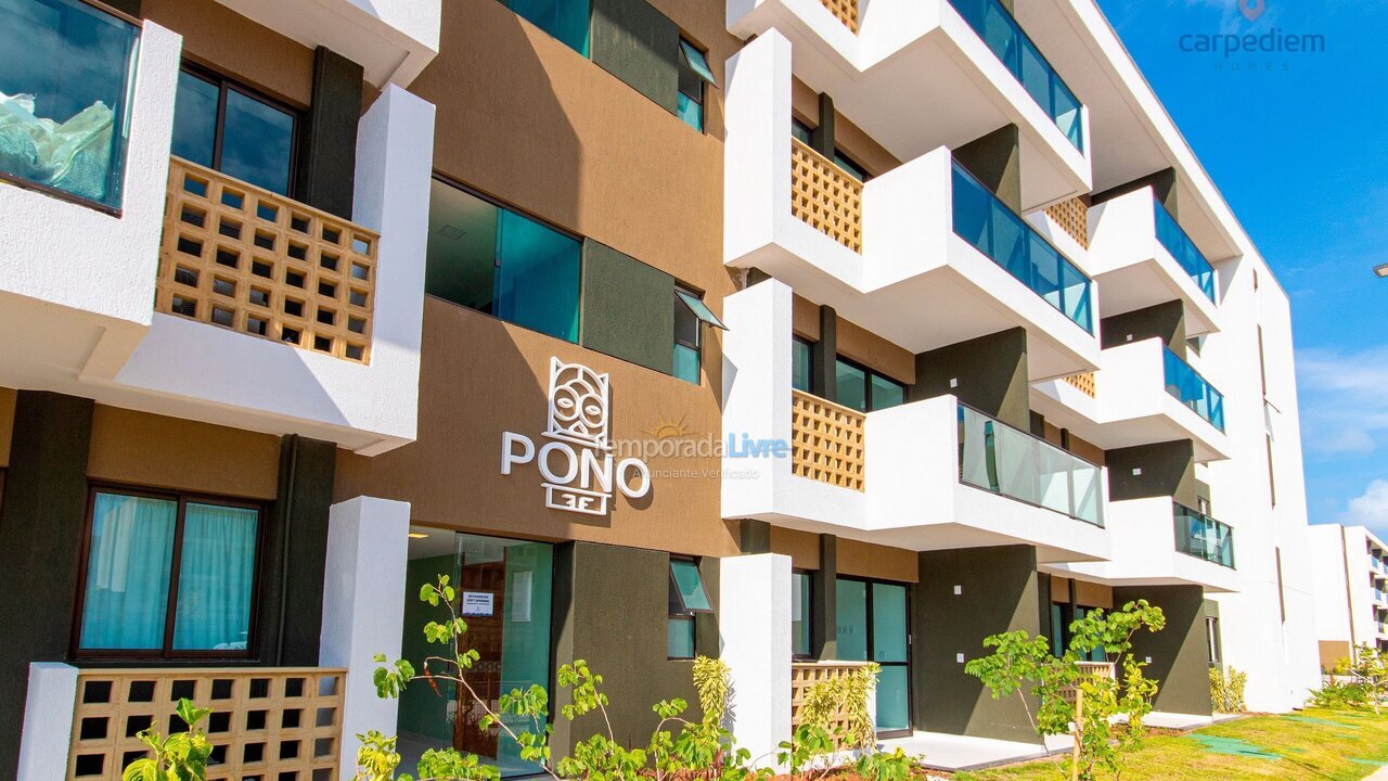 Apartamento para aluguel de temporada em Ipojuca (Praia de Muro Alto)