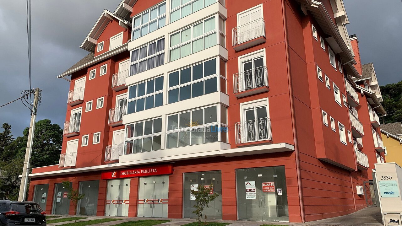 Apartamento para aluguel de temporada em Gramado (Centro)