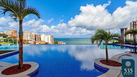 NUEVO - Paraíso Rio Vermelho - Home Office con vista al mar