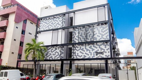Bauten Cabo Branco 415 - Flat moderno e equipado próximo ao mar por...